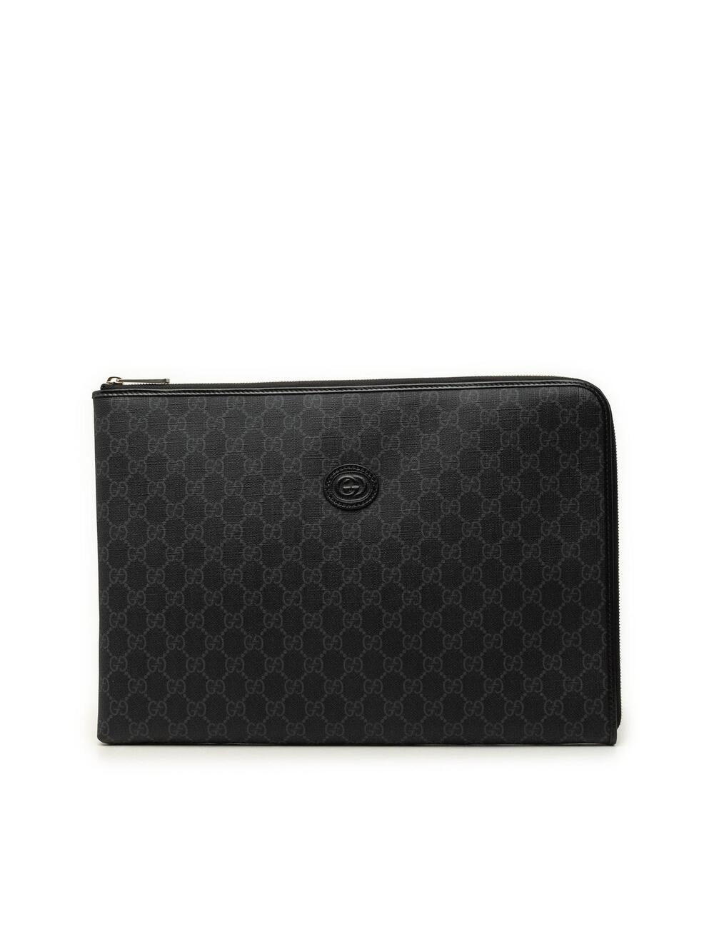 Gucci Gg Supreme Interlocking G Clutch #351328G61B